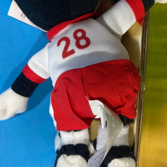 DISNEY STORE EXCLUSIVE NWT VTG 1990’s SOCCER MICKEY MOUSE RETIRED BEAN BAG PLUSH - Picture 7 of 10